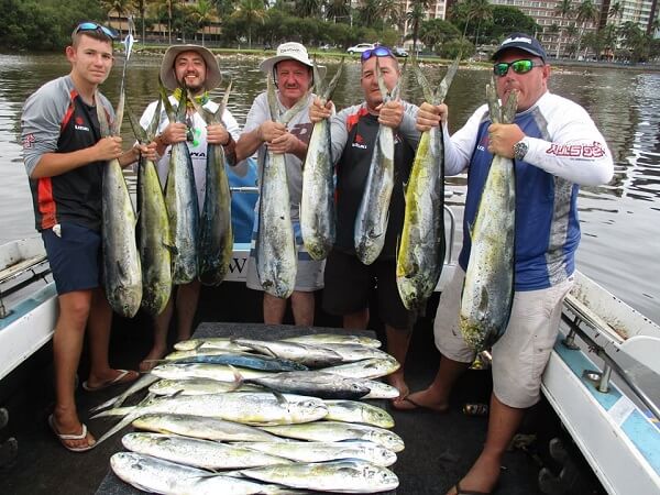 Catch a fish with your name on it atSwiss Roll Fishing Charter
